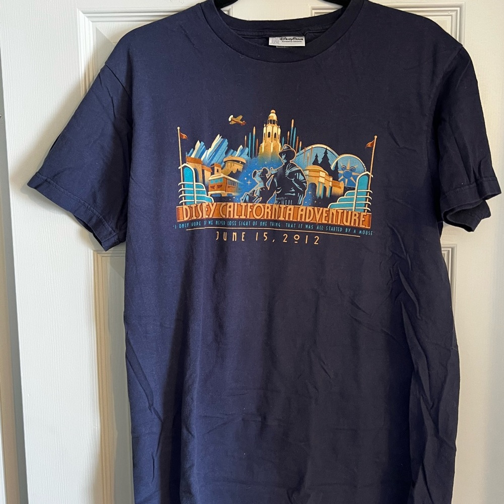 Disneyland California Adventure logo tee